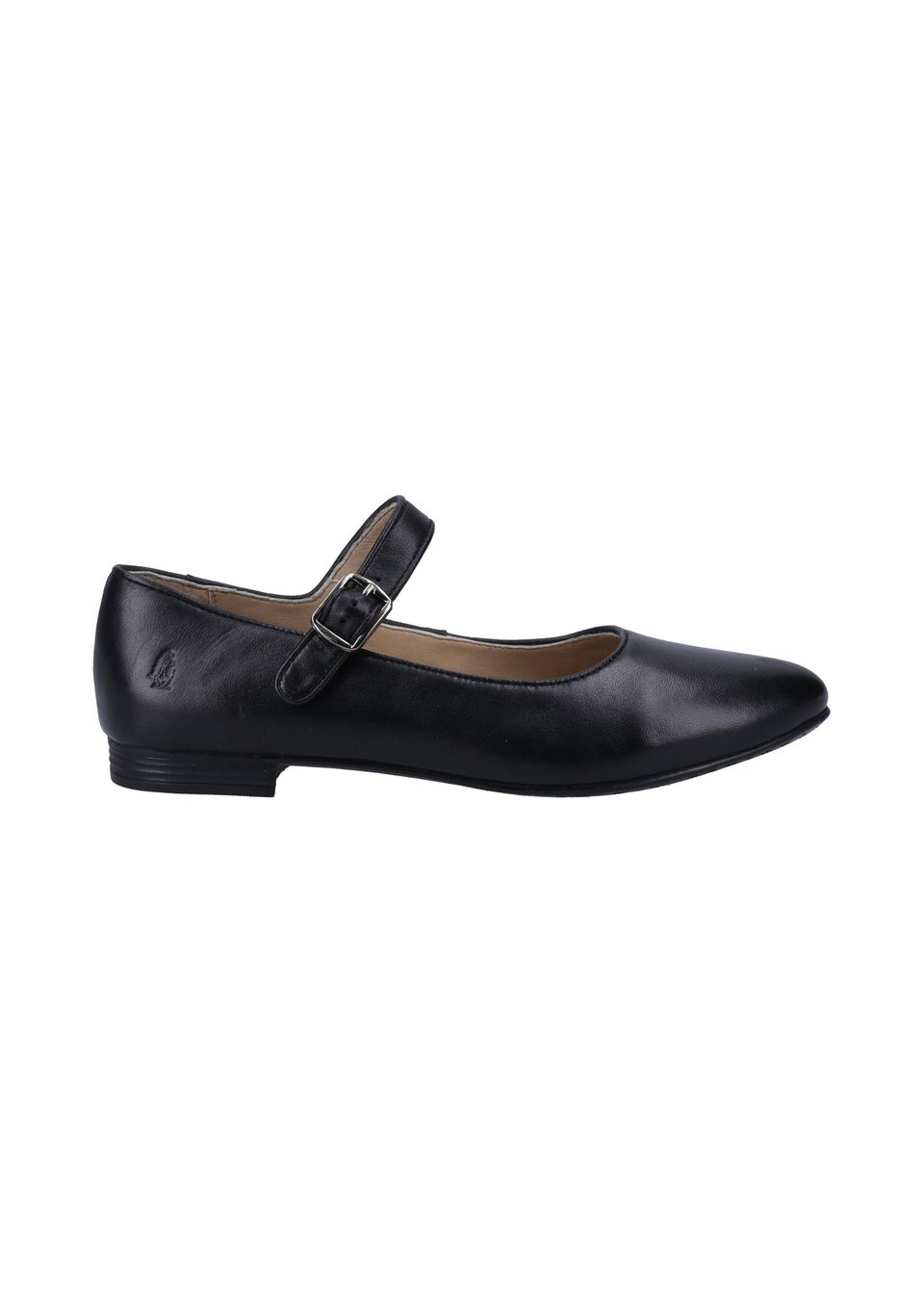 Hush Puppies Black Melissa Strap Leather