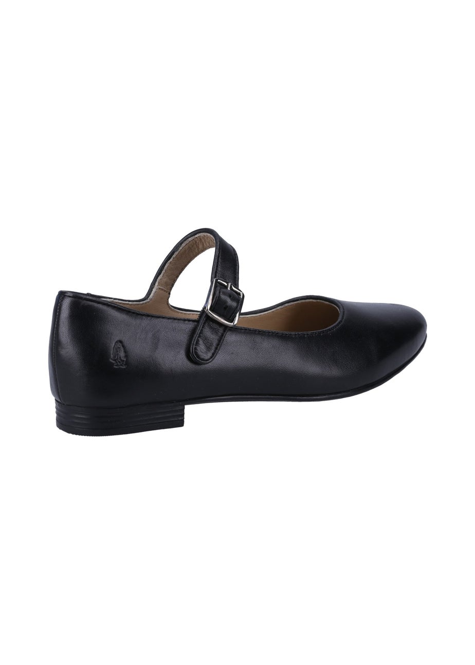 Hush Puppies Black Melissa Strap Leather