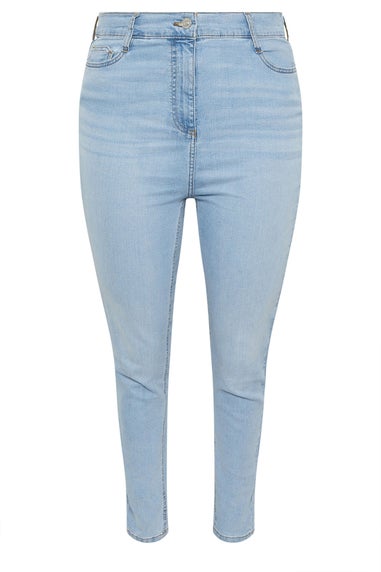 Yours Curve Light Blue Stretch Skinny AVA Jeans