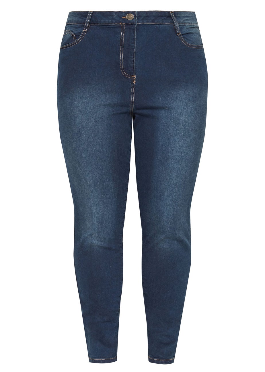 Yours For Good Curve Indigo Blue Skinny Stretch Ava Jeans