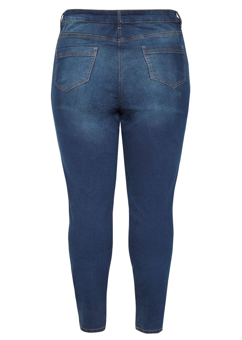 Yours For Good Curve Indigo Blue Skinny Stretch Ava Jeans