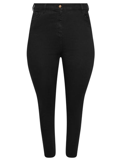 Yours Curve Black Stretch Skinny AVA Jeans