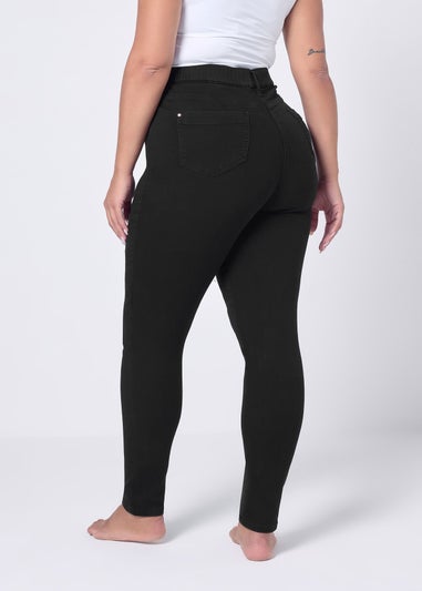 Yours Curve Black Stretch Skinny AVA Jeans