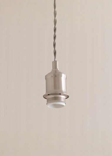 ValueLights Reni White Drum Shade 3 Drop Bar Diner Ceiling Pendant Light
