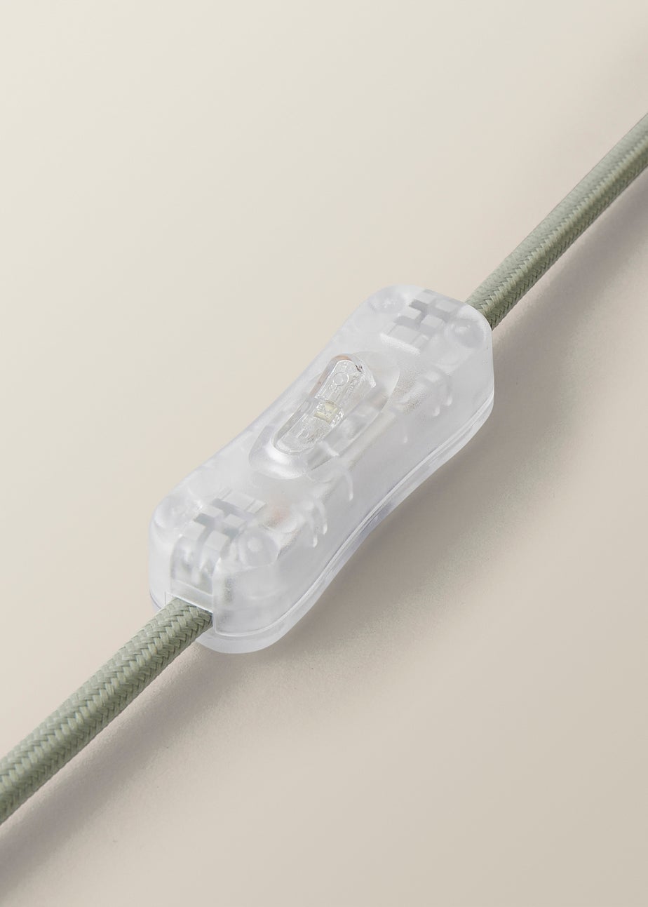 ValueLights Miley Green Checkerboard Drum Lamp Shade Table Lamp