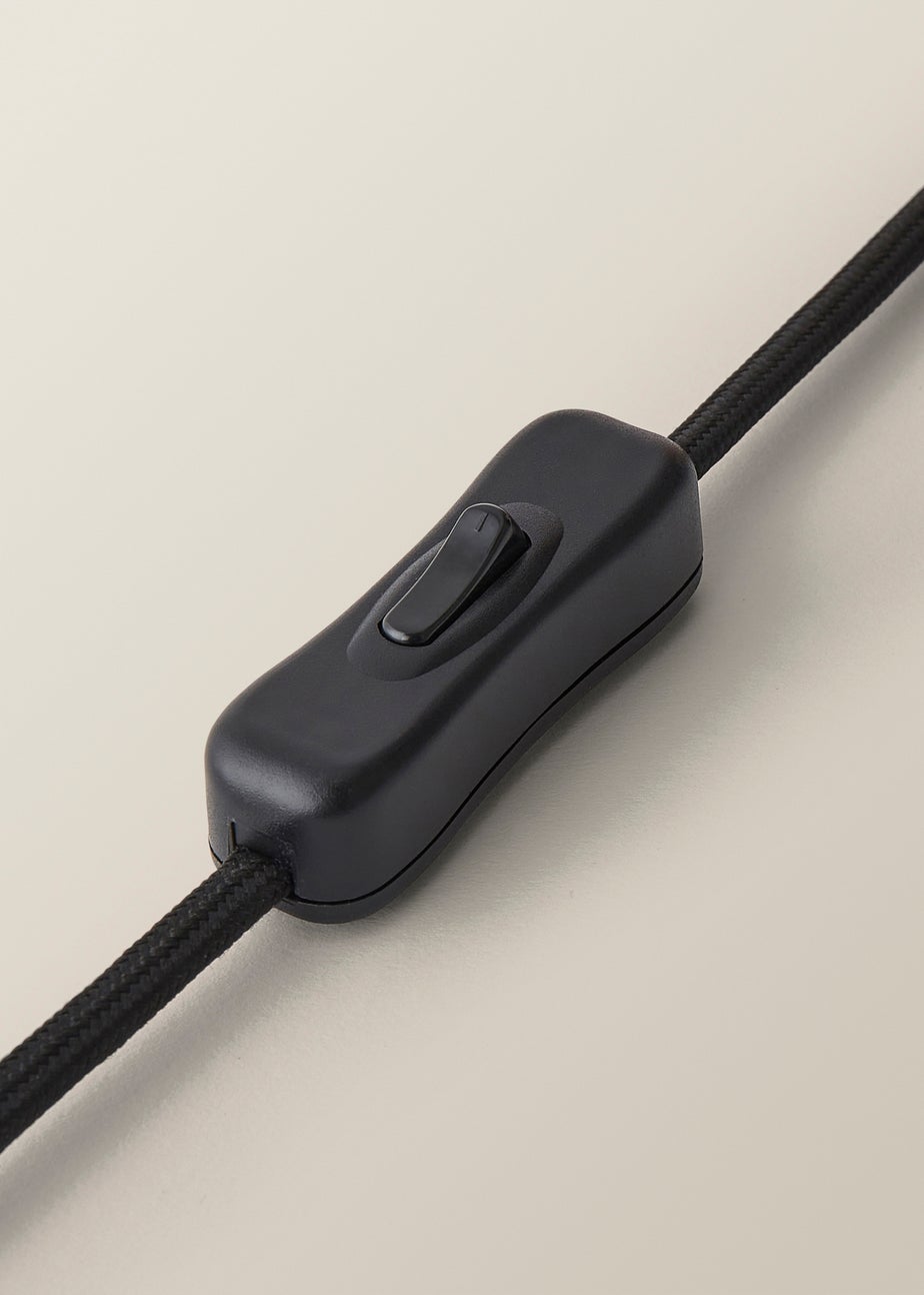 ValueLights Christina Black with Metallic Gold Drum Shade Gold Palm Leaf Table Lamp