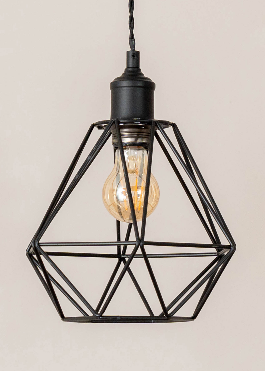 ValueLights Diablo Geometric Shade 3 Drop Diner Bar Ceiling Pendant Light