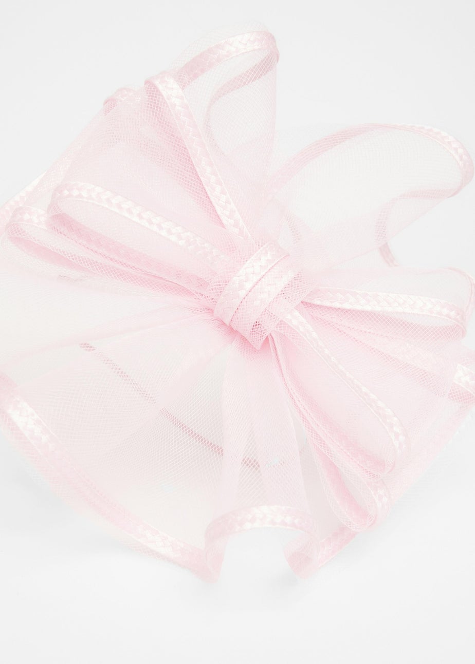 Quiz Pink Bow Detail Fascinator