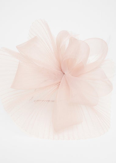 Quiz Pink Pleated Headband Fascinator