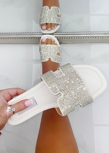 Love Lemonade White Crystal Lush Halo Sliders