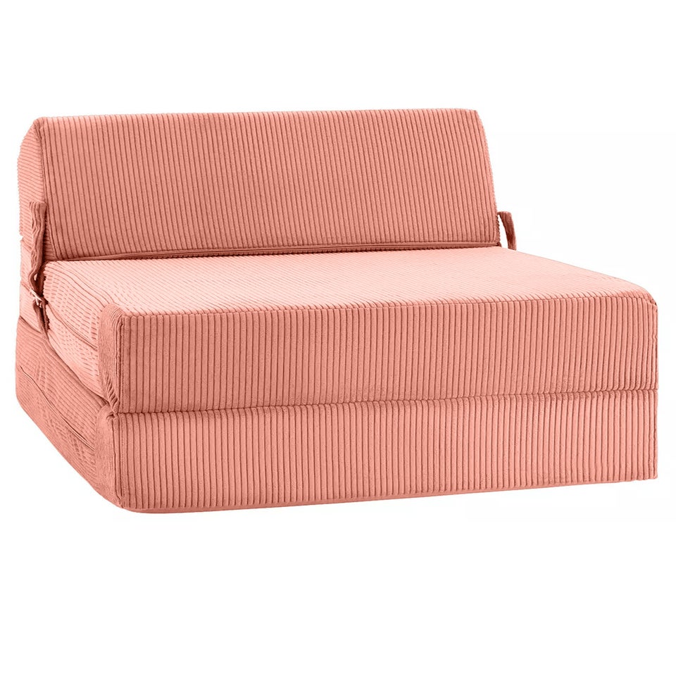 Kaikoo Pink Cord Chairbed