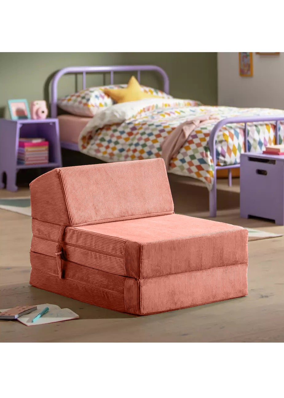 Kaikoo Pink Cord Chairbed