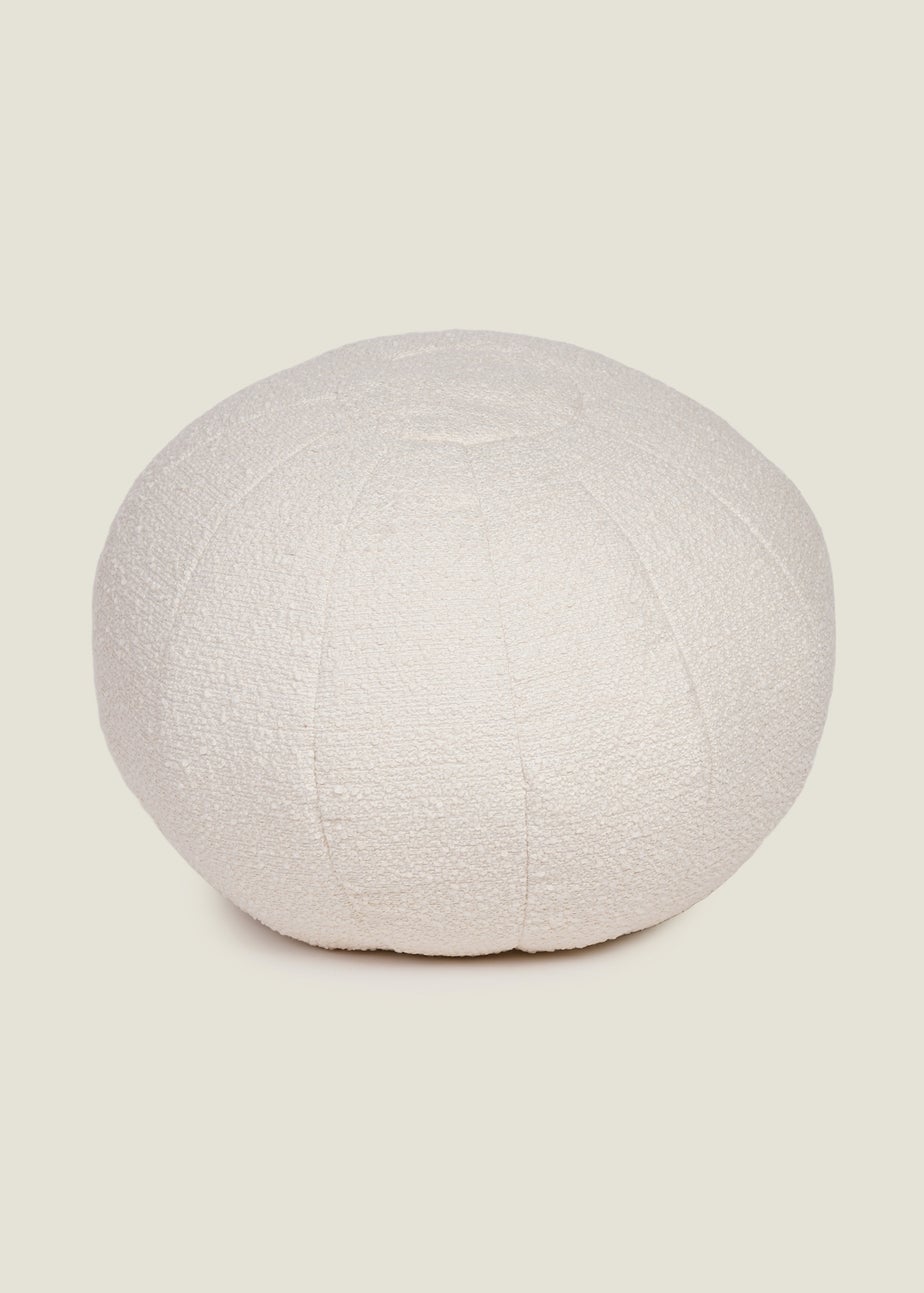 Kaikoo Ivory Boucle Pumpkin Drum