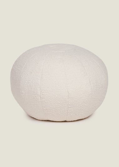 Kaikoo Ivory Boucle Pumpkin Drum