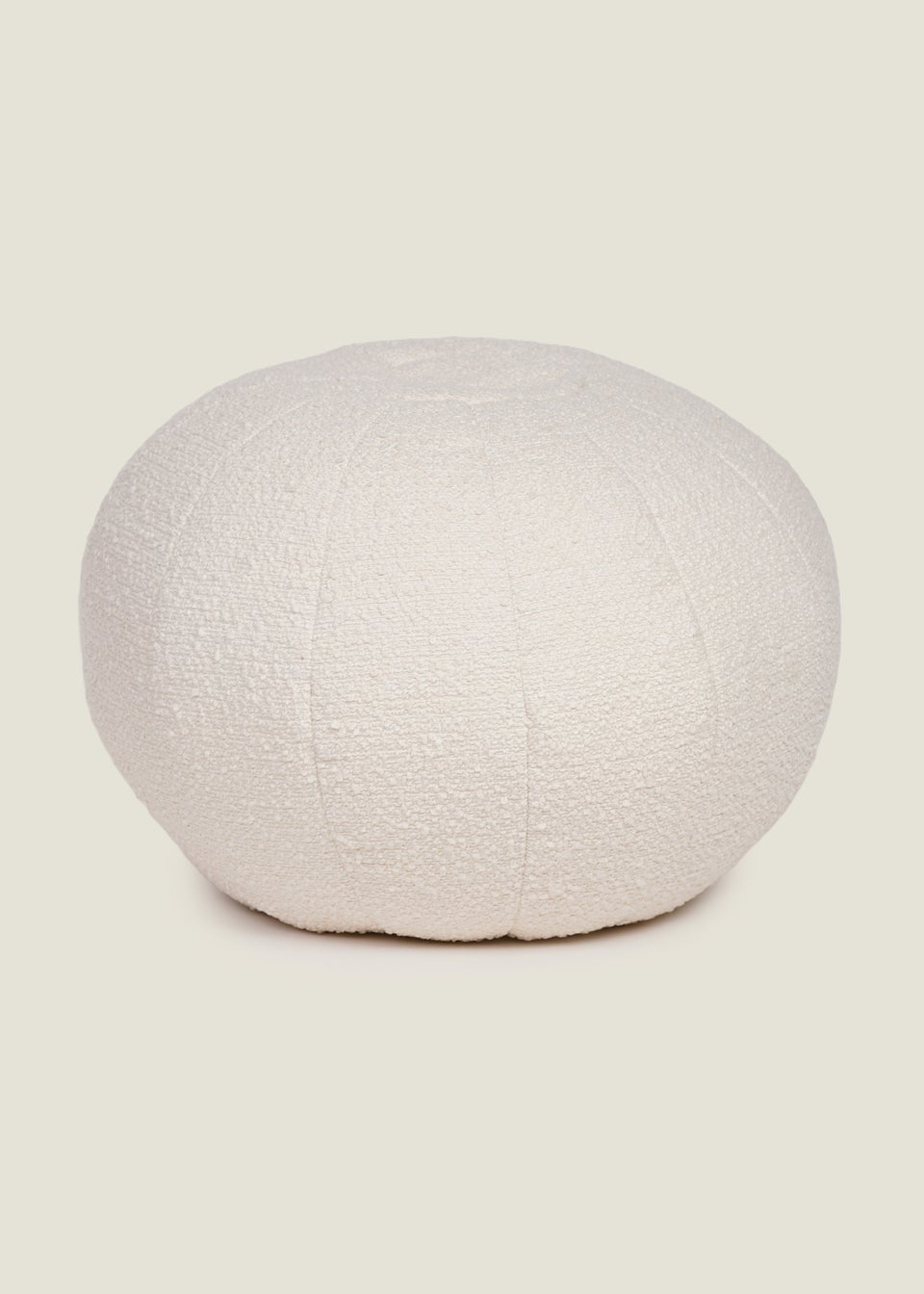 Kaikoo Ivory Boucle Pumpkin Drum