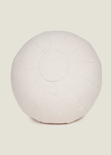 Kaikoo Ivory Boucle Pumpkin Drum