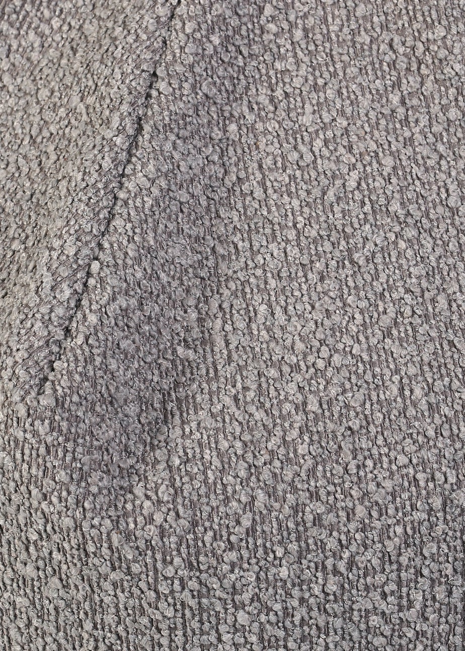 Kaikoo Dove Grey Boucle Beanbag