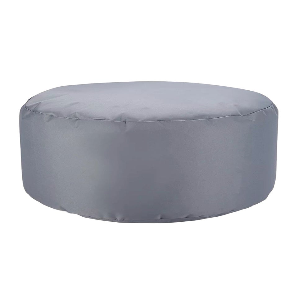 Kaikoo Grey Indoor-Outdoor Round Drum