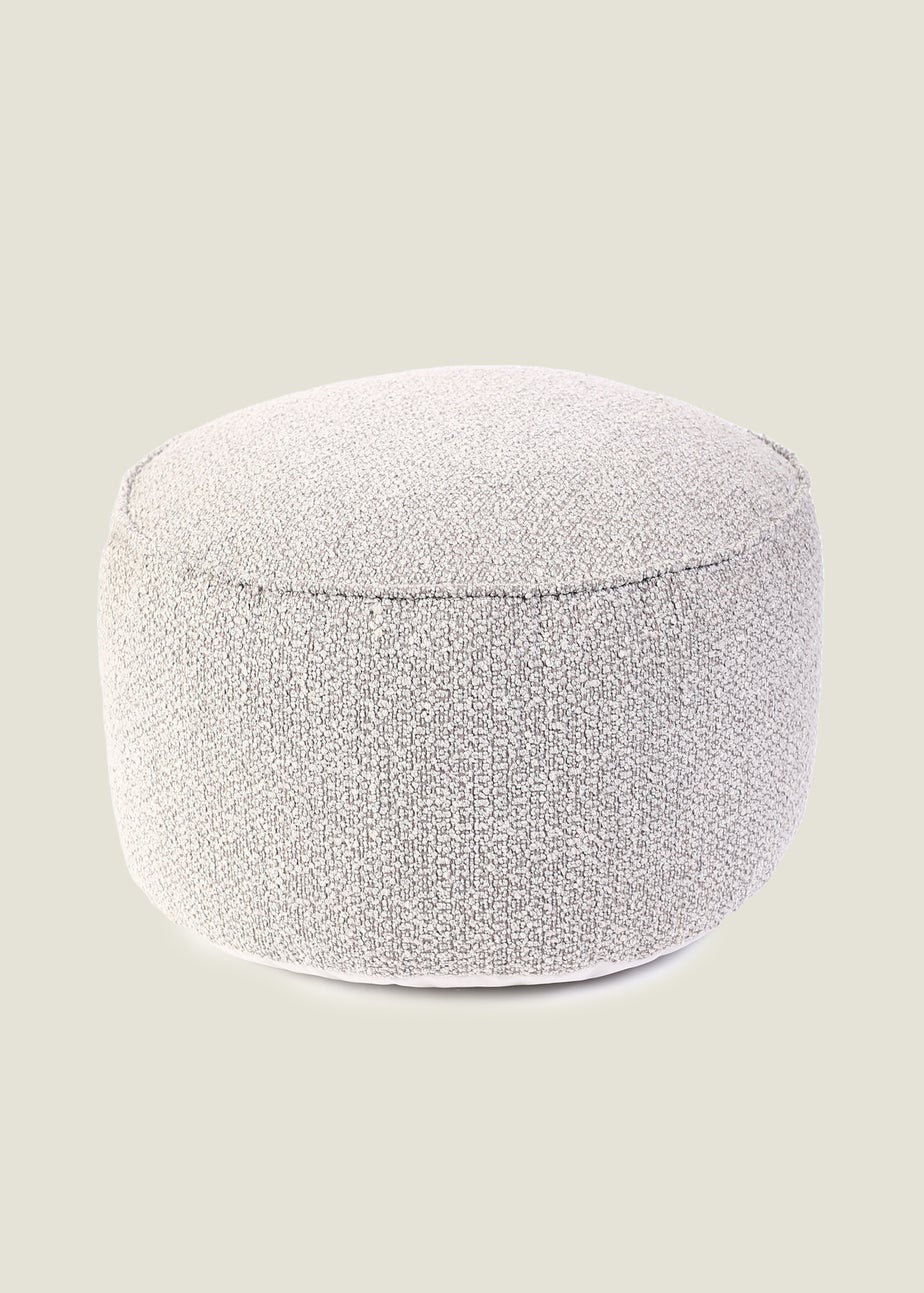 Kaikoo  Cream Boucle Round Drum