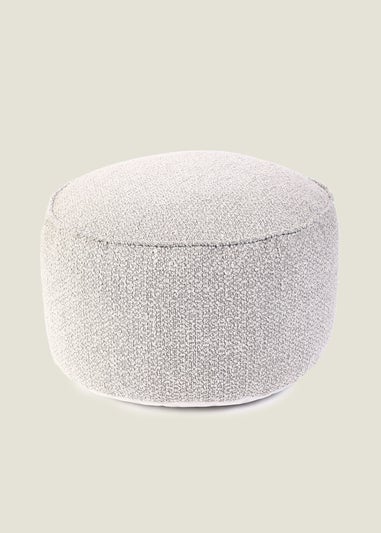 Kaikoo  Cream Boucle Round Drum