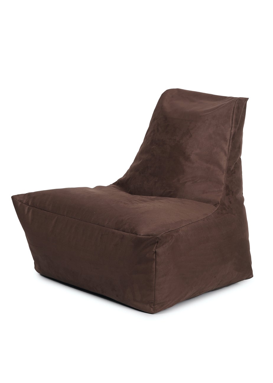 Kaikoo Chocolate Brushed Large Slam Lounger