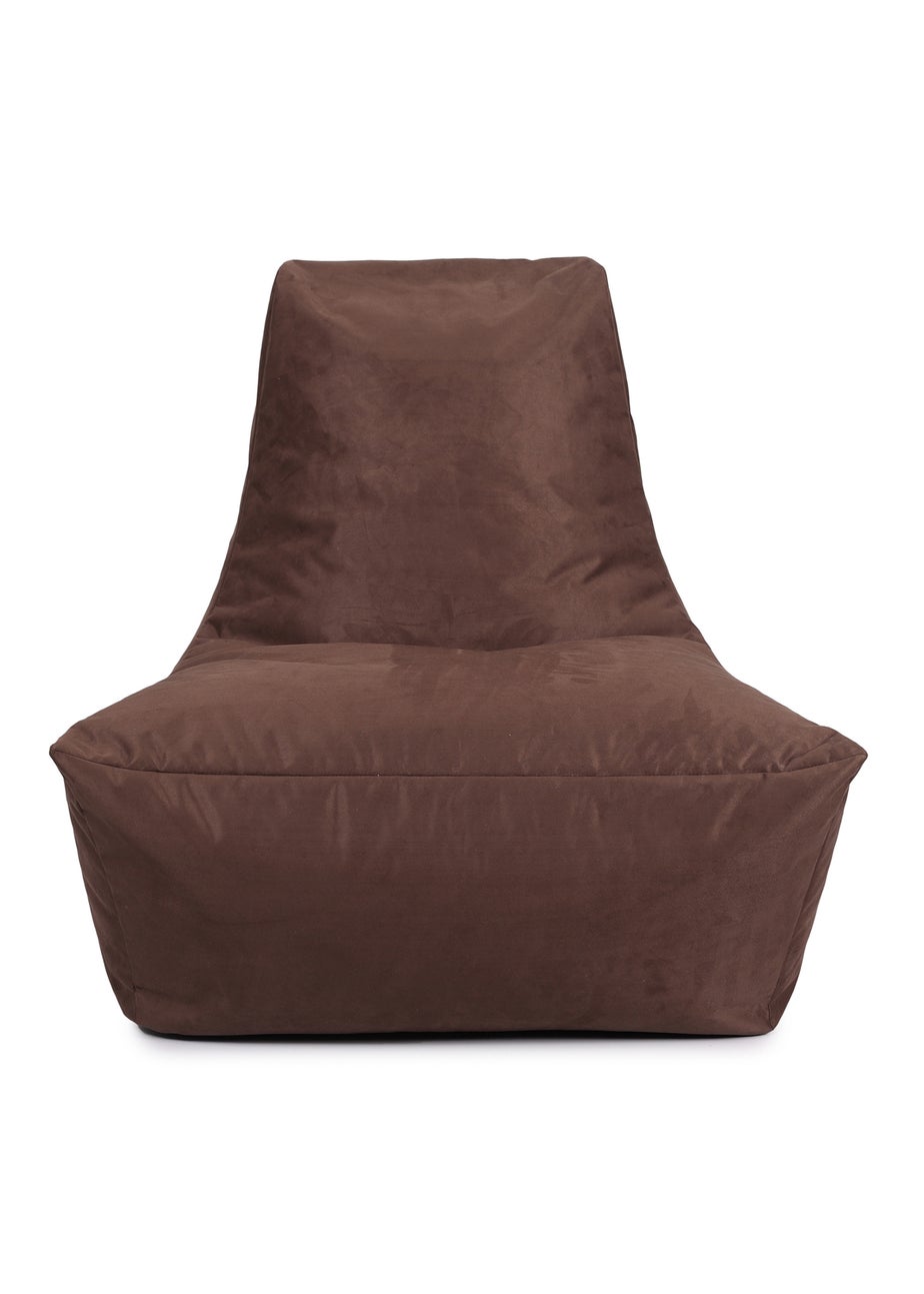 Kaikoo  Chocolate Brushed Large Slam Lounger