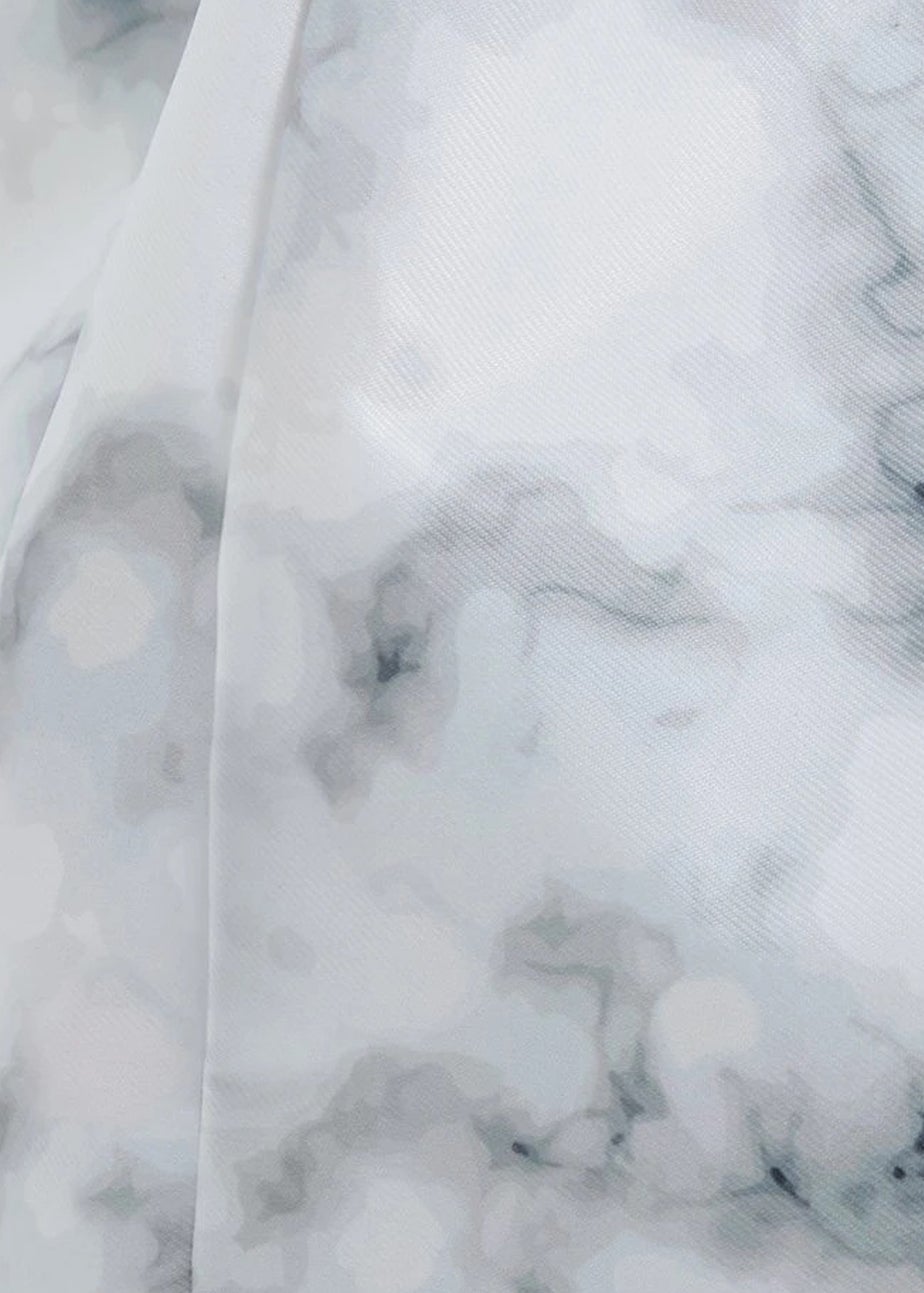 Kaikoo Grey Marble Print Kids Beanbag