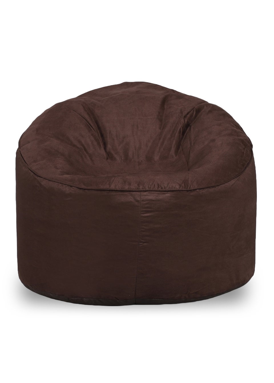 Kaikoo Brown Brushed Faux Suede Cool Chill Chair