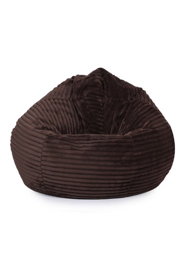 Kaikoo Brown XL Lazer Cut Fur Areya Chair