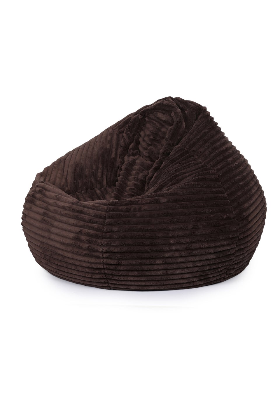 Kaikoo Brown XL Lazer Cut Fur Areya Chair