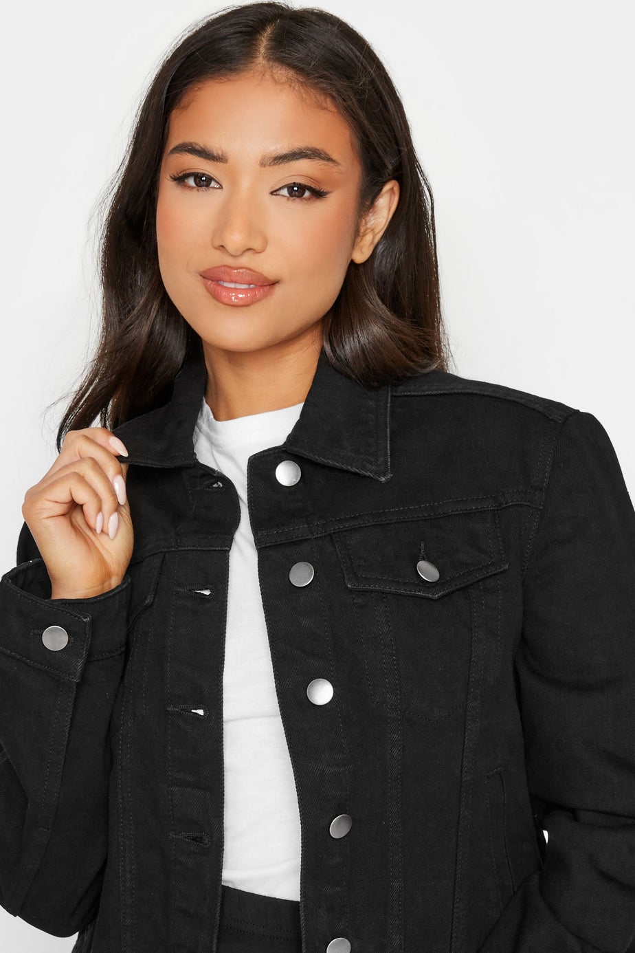 PixieGirl Petite Black Denim Jacket