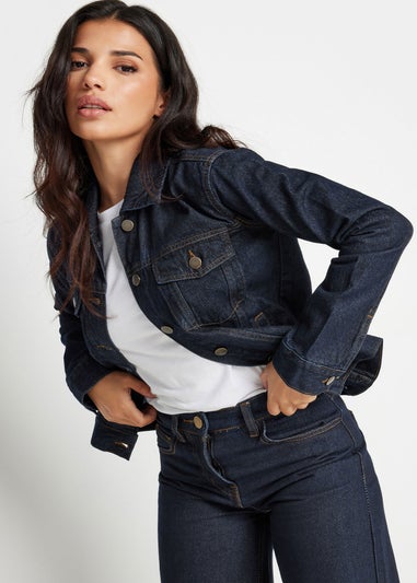 PixieGirl Petite Indigo Blue Denim Jacket