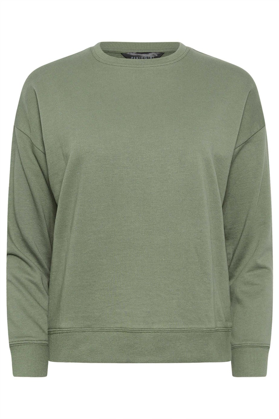 PixieGirl Petite Sage Green Crew Neck Sweatshirt