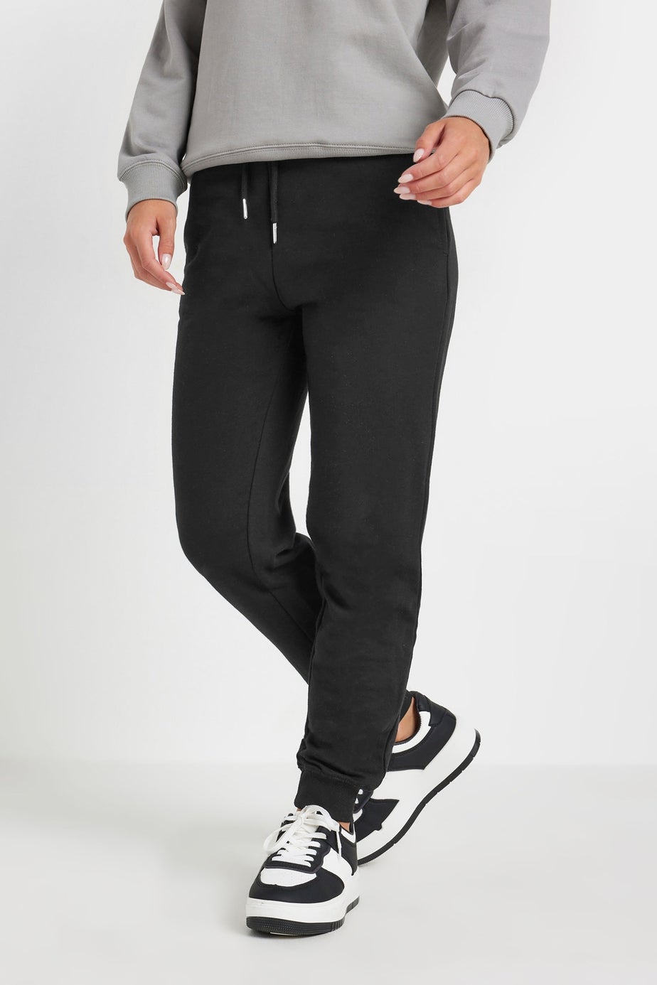 PixieGirl Petite 2 Pack Black Basic Joggers