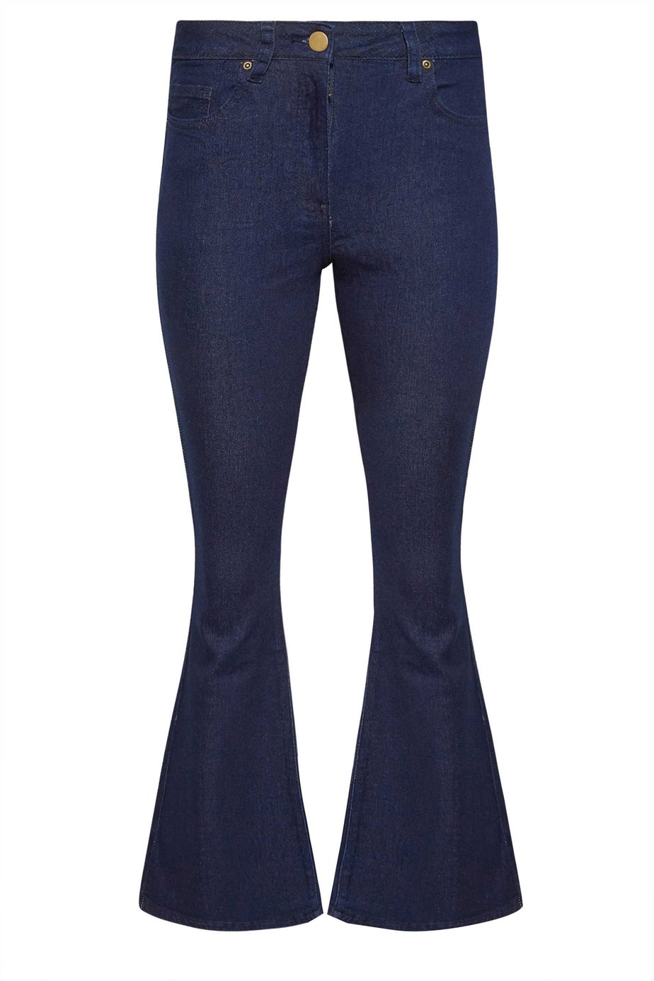 PixieGirl Petite Dark Blue Stretch Flared Jeans