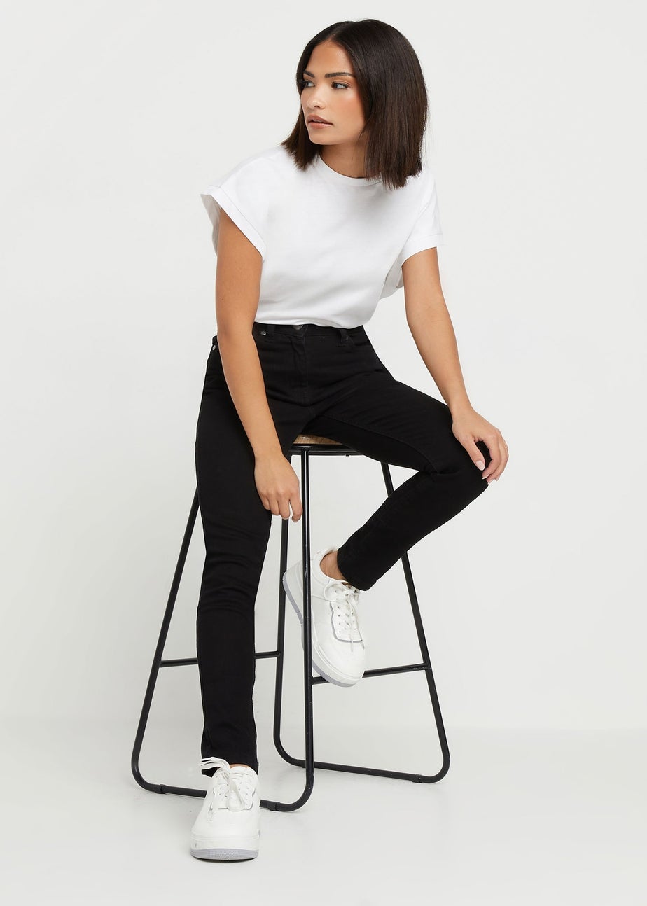 PixieGirl Petite Black Stretch Skinny Fit AVA Jeans