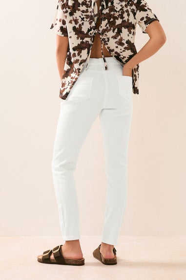 PixieGirl Petite White Skinny Jeans