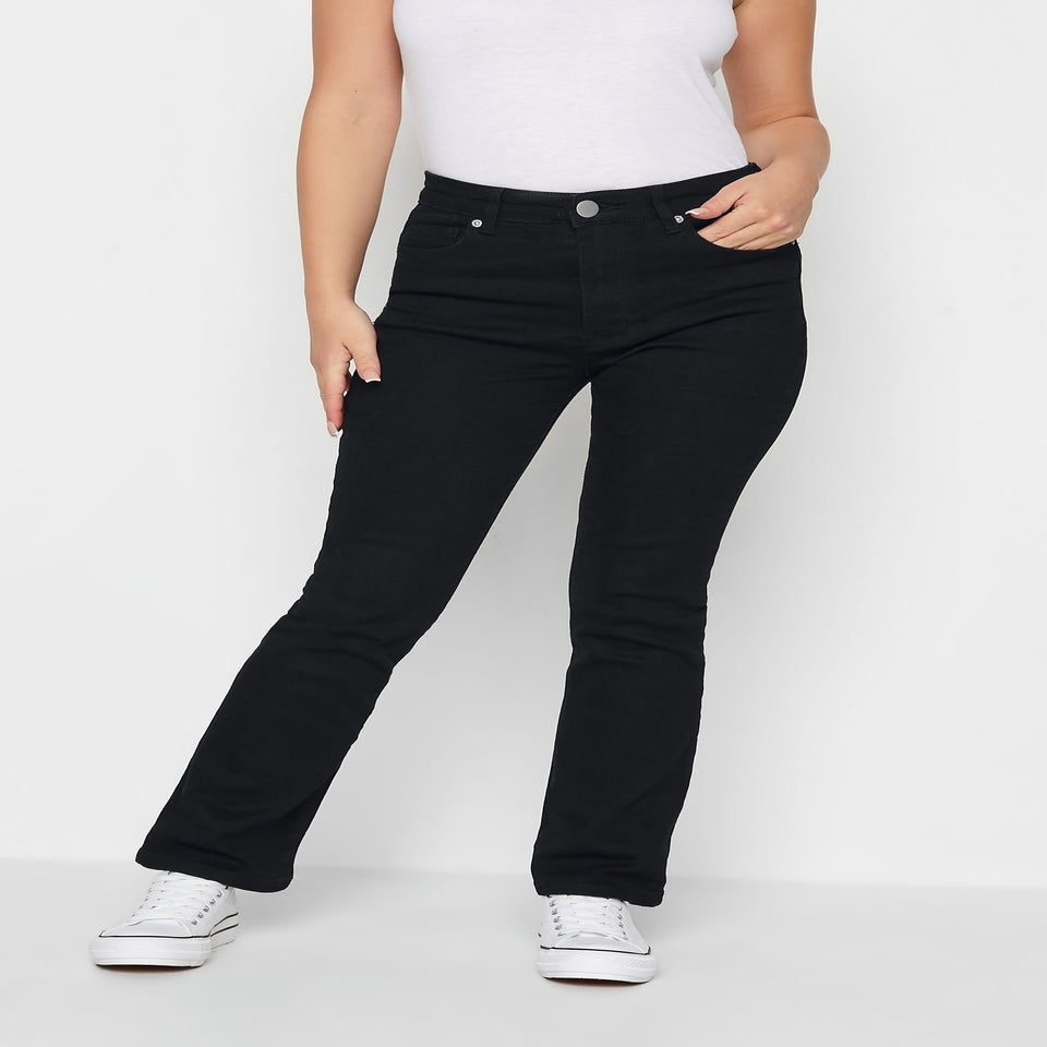 PixieGirl Petite Black Stretch Bootcut Jeans