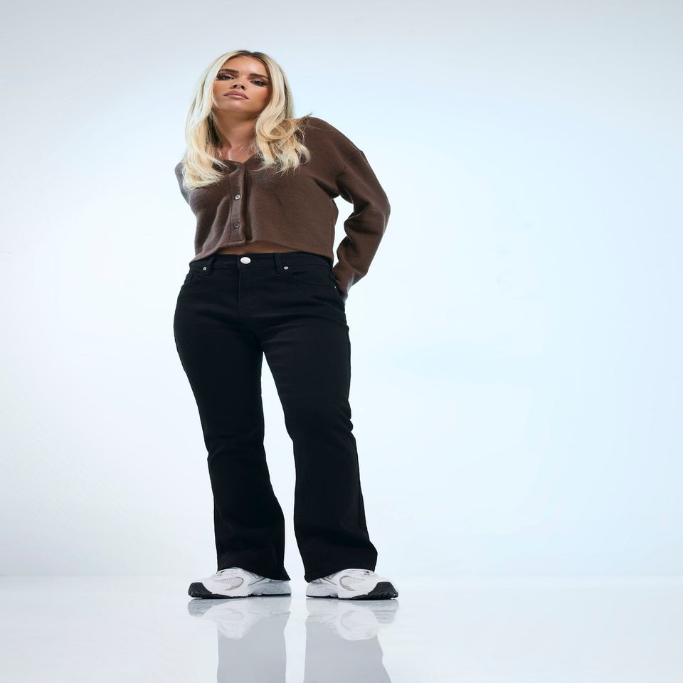 PixieGirl Petite Black Stretch Bootcut Jeans