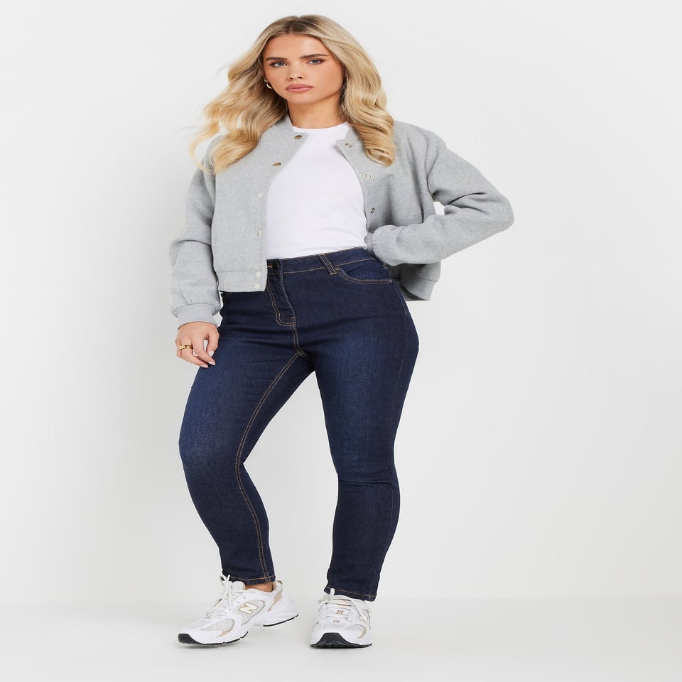 PixieGirl Petite Dark Blue Stretch Skinny AVA Jeans