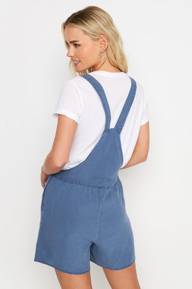 PixieGirl Petite Blue Short Dungarees