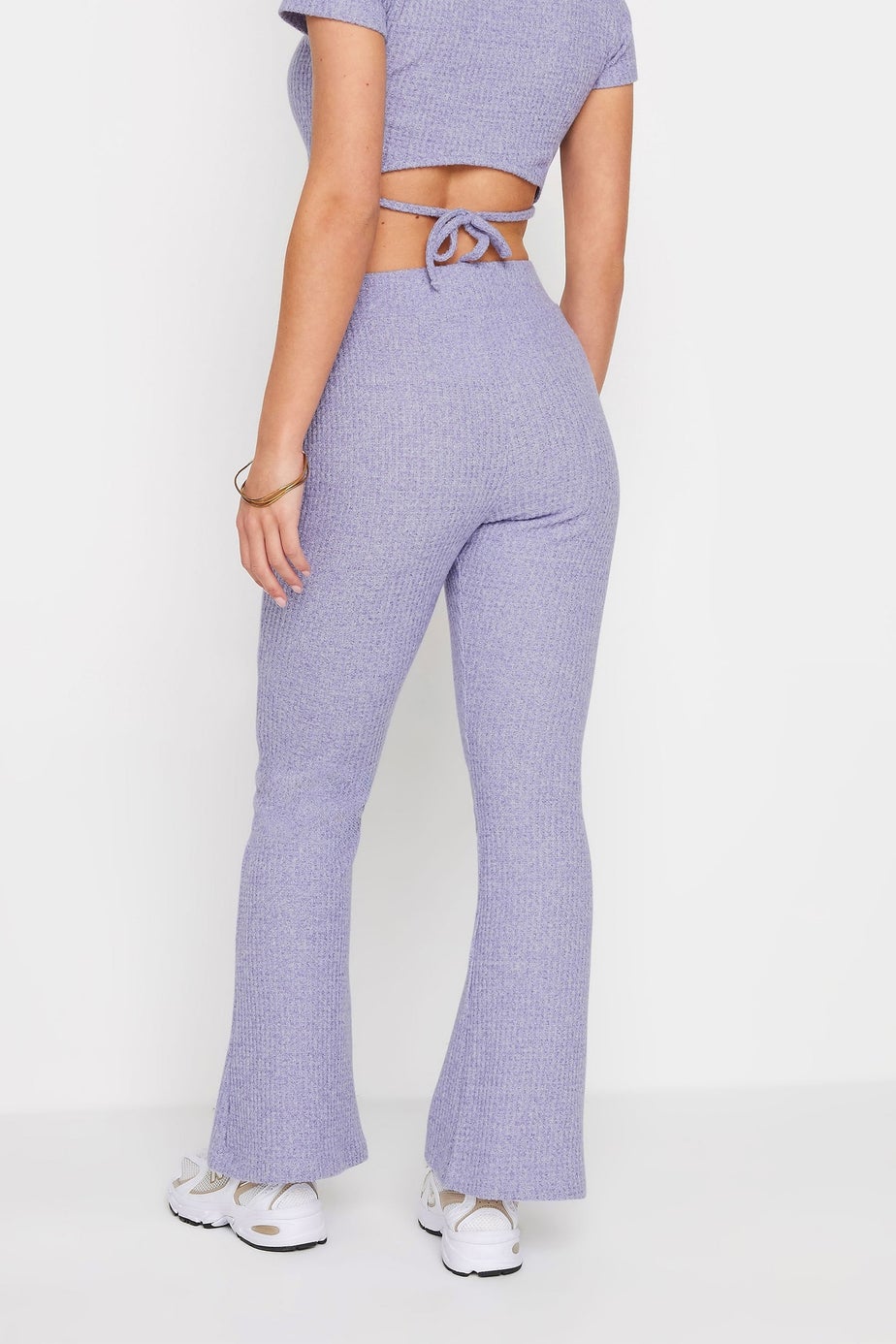 PixieGirl Petite Lilac Purple Flared Leggings