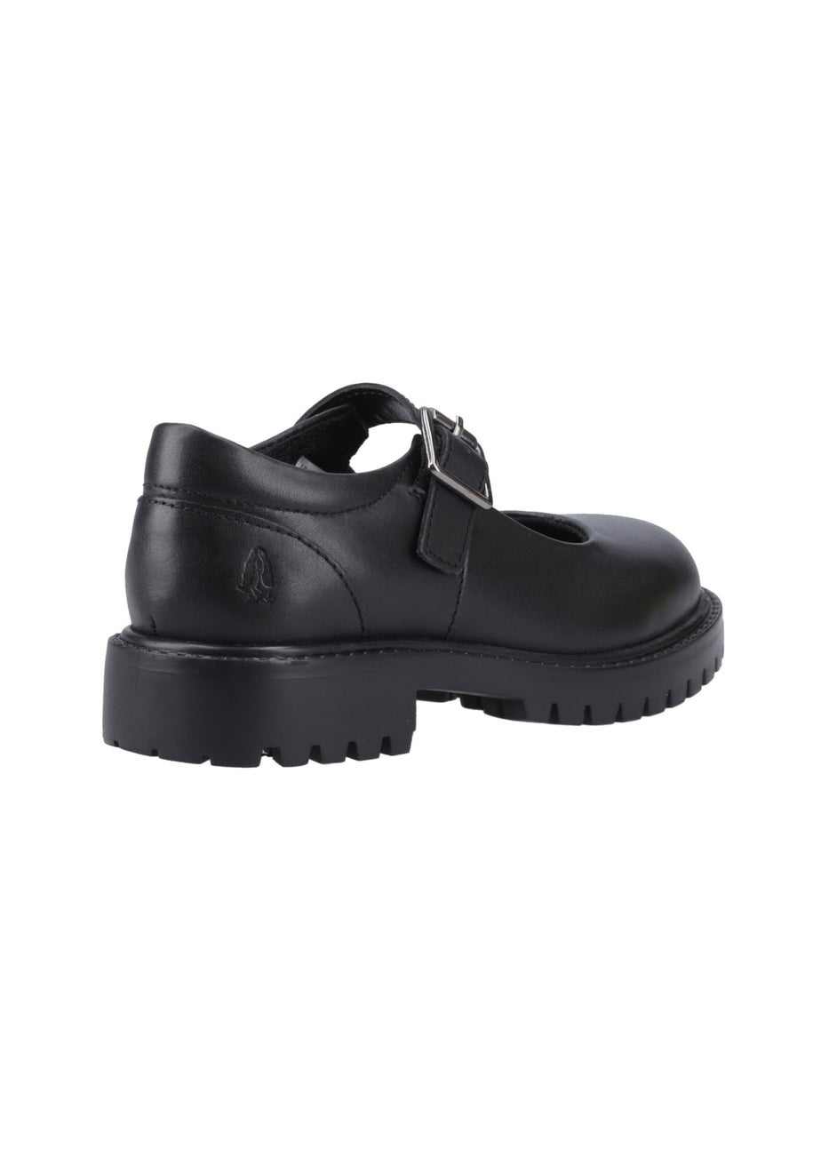 Hush Puppies Black Aurora Junior Shoe