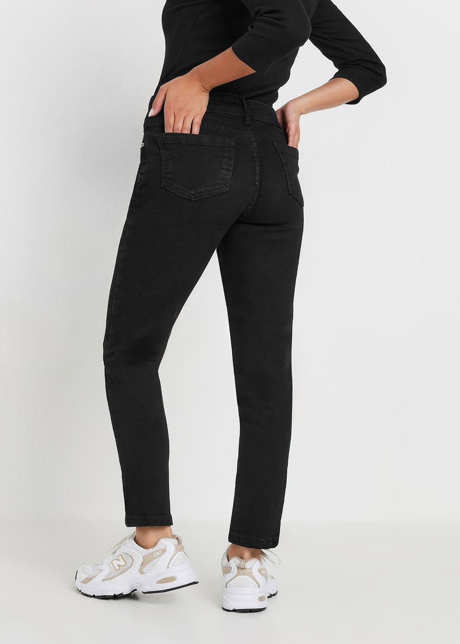 PixieGirl Petite Black Stretch Zip Pocket Skinny Jeans