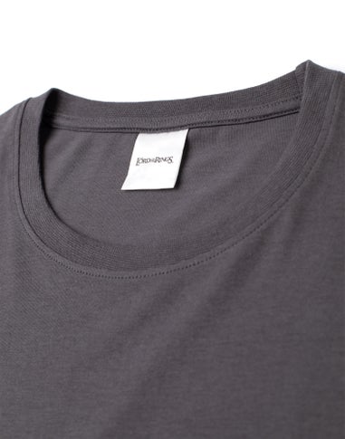 Vanilla Underground Lord Of The Rings Adults Black Logo Pyjama Set