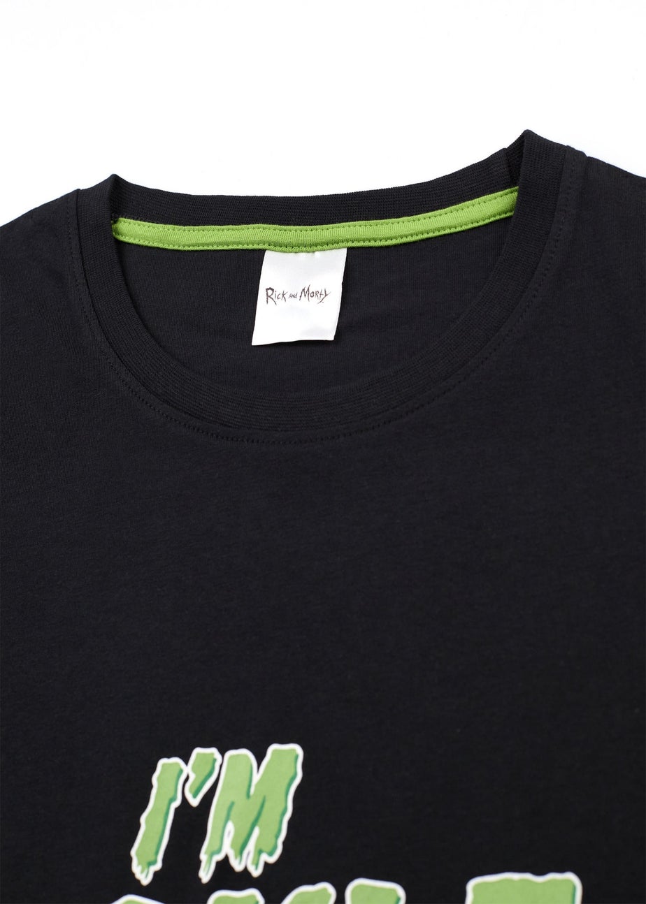 Rick & Morty Adults Multi Coloured Pickle Rick Pyjama Set