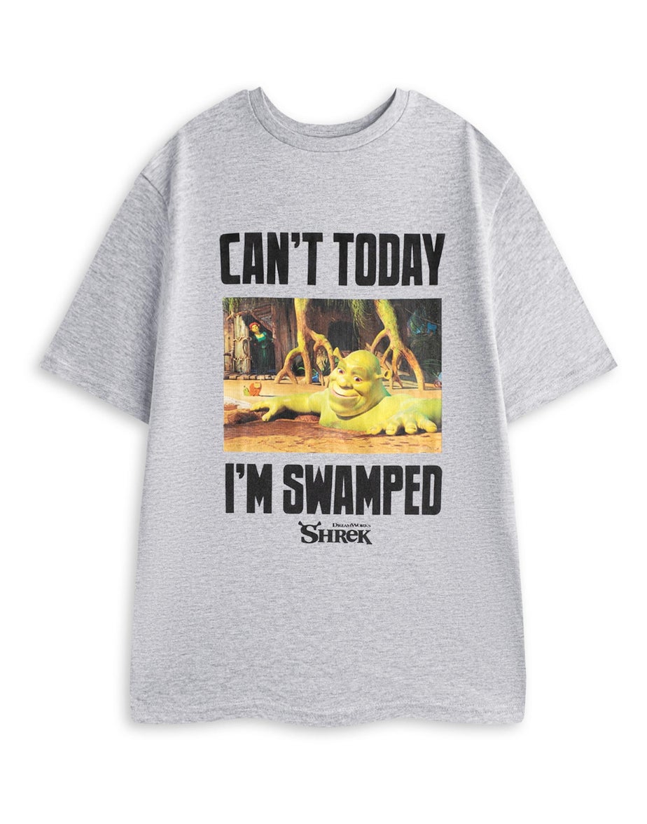 Vanilla Underground Shrek Adults Multicoloured Can't Today I'm Swamped Pyjama Set