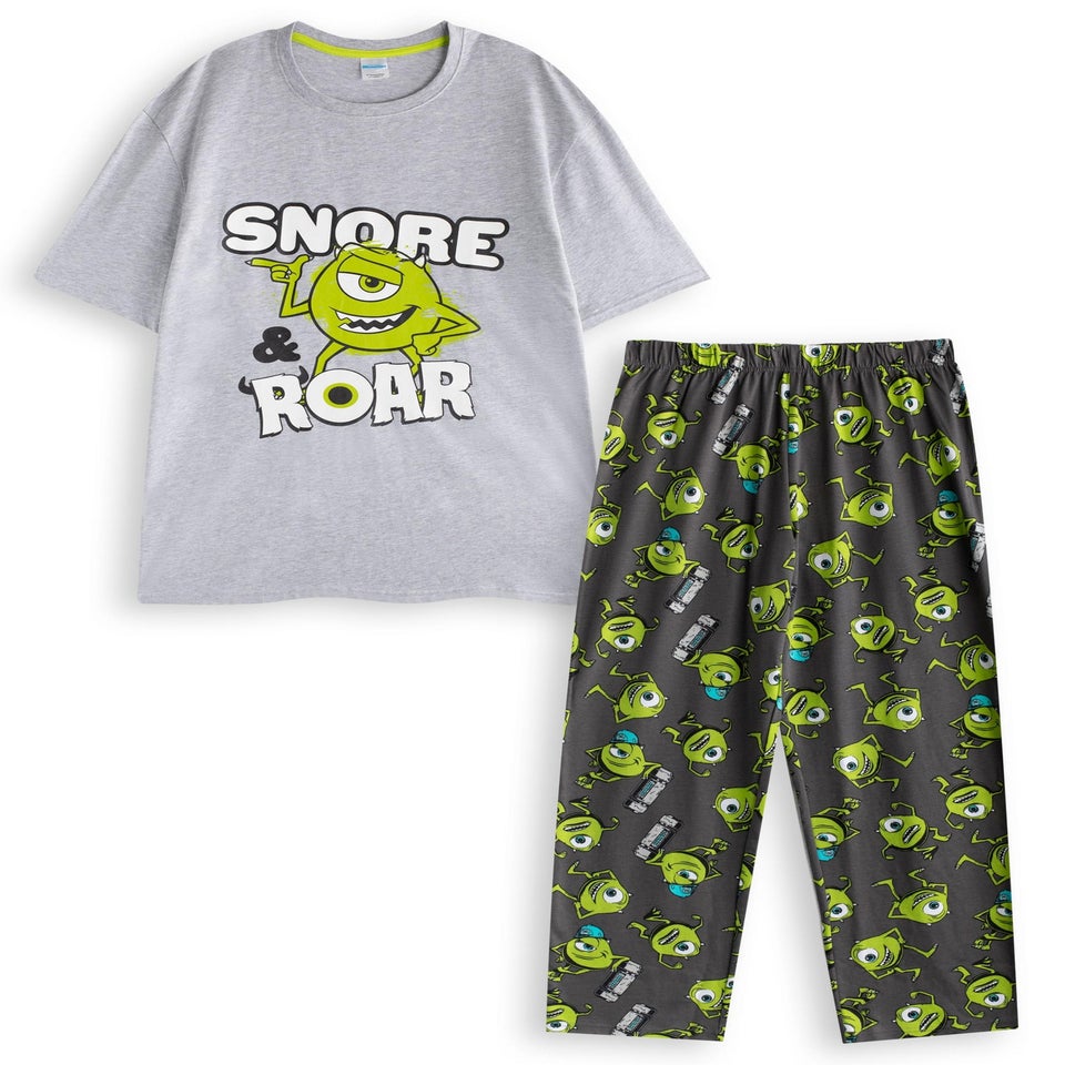 Vanilla Underground Disney Adults Multicoloured Monster Inc Pyjama Set
