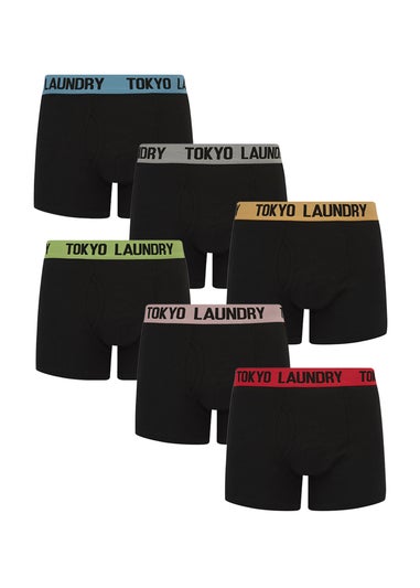 Tokyo Laundry Multi Cotton 6-Pack Boxers