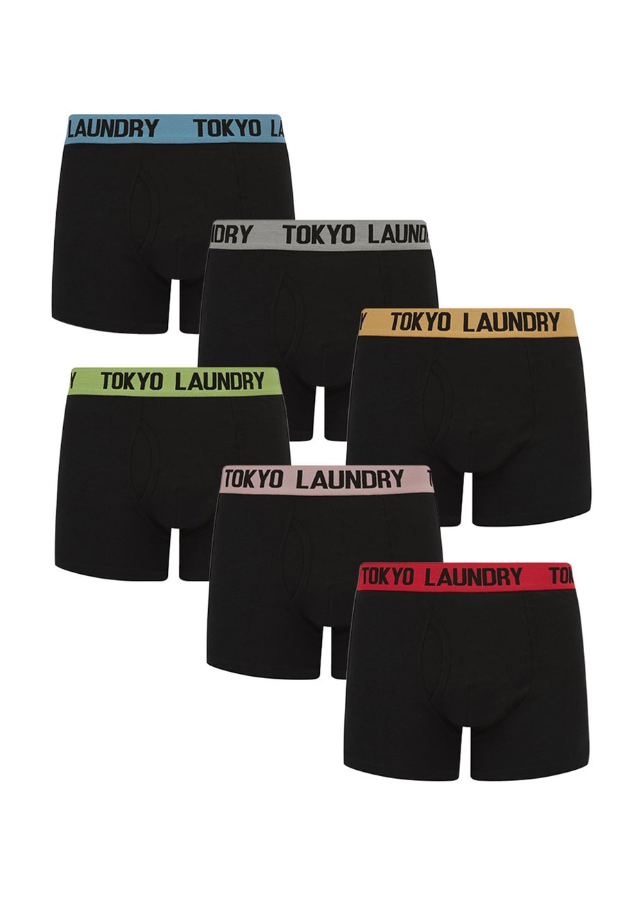 Tokyo Laundry Multi Cotton 6-Pack Boxers